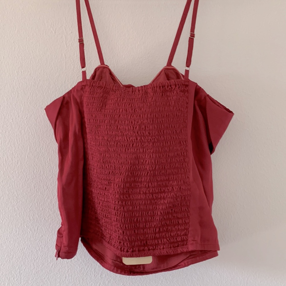 Anthropologie Let Me Be 3-D Rose Top - Picture 11 of 14